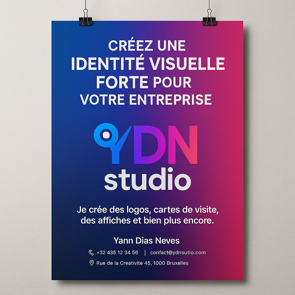 Affiche publicitaire